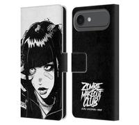 Head Case Designs Officially Licensed Zombie Makeout Club See Thru You Art Leather Wallet Case Compatible With Apple iPhone 17 Air