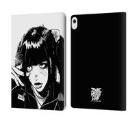 Head Case Designs Officially Licensed Zombie Makeout Club See Thru You Art Leather Wallet Case Compatible With Apple iPad Air 13 2024/2025
