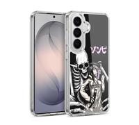 Head Case Designs Officially Licensed Zombie Makeout Club Stop Drop Selfie Art Gel Case [Military Grade Protection] Compatible with Samsung Galaxy S26 Plus and Compatible with MagSafe