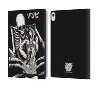Head Case Designs Officially Licensed Zombie Makeout Club Stop Drop Selfie Art Leather Wallet Case Compatible With Apple iPad Air 13 2024/2025