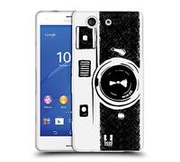 Head Case Designs Old Style Camera Sketch Hand Drawn Gadgets Soft Gel Case for Sony Xperia Z3 Compact / D5803