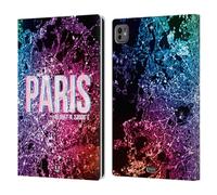 Head Case Designs Paris City Lights Leather Wallet Case Compatible With Apple iPad Pro 11 M4 2024