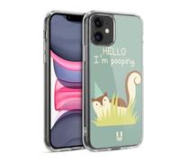 Head Case Designs Party Pooper Little Doses Of Nonsense And Randomness Gel Case [Military Grade Protection] Compatible with Apple iPhone 11 and Compatible with MagSafe