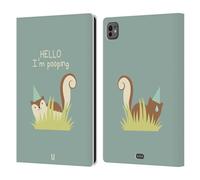 Head Case Designs Party Pooper Little Doses Of Nonsense And Randomness Leather Wallet Case Compatible With Apple iPad Pro 11 M4/M5 2024/2025