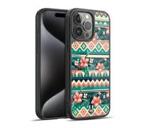 Head Case Designs Pattern Tropical Prints Gel Armour Case [Military Grade Protection] Compatible With Apple iPhone 15 Pro Max