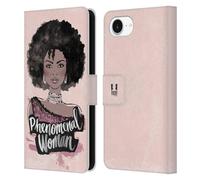 Head Case Designs Phenomenal Woman African Feminism Leather Wallet Case Compatible With Apple iPhone 16e