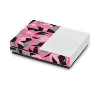 Head Case Designs Pink Camo Camouflage Vinyl Sticker Gaming Skin Decal Cover Compatible With Xbox One S Console