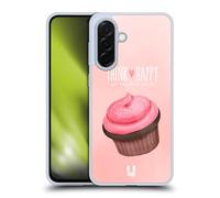 Head Case Designs Pink Cupcake Happiness Gel Case [Military Grade Protection] Compatible With Samsung Galaxy A36 5G
