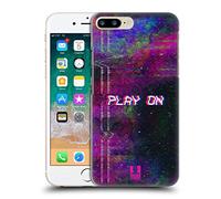 Head Case Designs Play On Glitch Aesthetic Typography Hard Back Case Compatible With Apple iPhone 7 Plus/iPhone 8 Plus