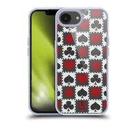 Head Case Designs Playing Cards Head Case Mix Gel Case [Military Grade Protection] Compatible with Apple iPhone 16e and Compatible with MagSafe