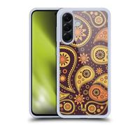 Head Case Designs Plum Paisley Patterns Series 2 Gel Case [Military Grade Protection] Compatible With Samsung Galaxy A56 5G