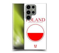 Head Case Designs Poland Polish Polski Flag Patches Set 2 Hard Back Case Compatible With Samsung Galaxy S24 Ultra 5G