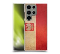 Head Case Designs Poland State Polish Polski Flag Vintage Flags Set 6 Hard Back Case Compatible With Samsung Galaxy S24 Ultra 5G