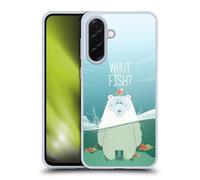 Head Case Designs Polar Bear Animal Quips Gel Case [Military Grade Protection] Compatible With Samsung Galaxy A36 5G