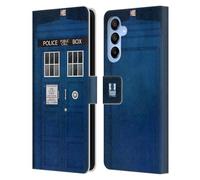 Head Case Designs Police Box I Love London Leather Wallet Case Compatible With Samsung Galaxy A16 5G