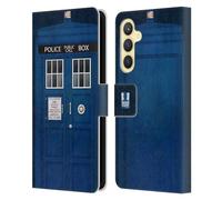Head Case Designs Police Box I Love London Leather Wallet Case Compatible With Samsung Galaxy S23 FE 5G