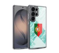 Head Case Designs Portugal Portuguese Português Football Kit Flags Gel Case [Military Grade Protection] Compatible with Samsung Galaxy S26 Ultra and Compatible with MagSafe