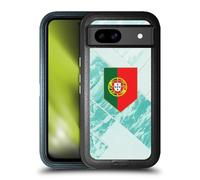 Head Case Designs Portugal Portuguese Português Football Kit Flags Ultra-Armoured Shockproof Case [Military Grade Protection] Compatible With Google Pixel 8a