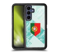 Head Case Designs Portugal Portuguese Português Football Kit Flags Ultra-Armoured Shockproof Case [Military Grade Protection] Compatible With Samsung Galaxy S25 FE