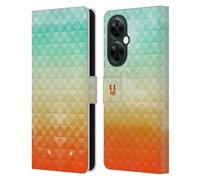 Head Case Designs Printed Sunset Of Summer Studded Ombre Leather Book Wallet Case Cover Compatible With OnePlus Nord N30