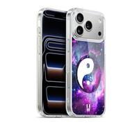 Head Case Designs Purple Nebula Yin And Yang Collection Gel Case [Military Grade Protection] Compatible with Apple iPhone 17 Pro Max and Compatible with MagSafe