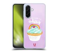 Head Case Designs Rainbow Cupcake Happiness Gel Case [Military Grade Protection] Compatible With Samsung Galaxy A36 5G
