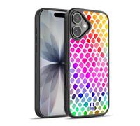 Head Case Designs Rainbow Snake Mad Prints Gel Armour Case [Military Grade Protection] Compatible With Apple iPhone 17