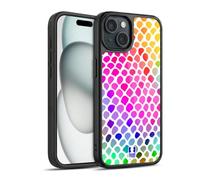 Head Case Designs Rainbow Snake Mad Prints Gel Armour Case [Military Grade Protection] Compatible With Apple iPhone 15