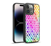 Head Case Designs Rainbow Snake Mad Prints Gel Armour Case [Military Grade Protection] Compatible With Apple iPhone 14 Pro Max