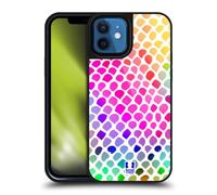 Head Case Designs Rainbow Snake Mad Prints Gel Armour Case [Military Grade Protection] Compatible With Apple iPhone 12 / iPhone 12 Pro