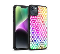 Head Case Designs Rainbow Snake Mad Prints Gel Armour Case [Military Grade Protection] Compatible With Apple iPhone 14 Plus