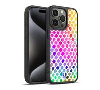 Head Case Designs Rainbow Snake Mad Prints Gel Armour Case [Military Grade Protection] Compatible With Apple iPhone 15 Pro