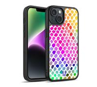 Head Case Designs Rainbow Snake Mad Prints Gel Armour Case [Military Grade Protection] Compatible With Apple iPhone 14