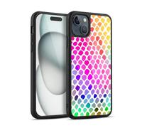 Head Case Designs Rainbow Snake Mad Prints Gel Armour Case [Military Grade Protection] Compatible With Apple iPhone 15 Plus