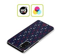 Head Case Designs Red And White Anchors Marine Patterns 1 Hard Back Case Compatible With Galaxy A52 / A52s / 5G (2021)