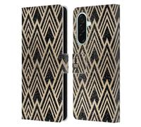 Head Case Designs Rhombic Textured Art Deco Patterns Leather Wallet Case Compatible With Samsung Galaxy A26 5G