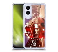 Head Case Designs Routemaster Double-Decker Red Bus London Transport Best Of Places Set 2 Gel Case [Military Grade Protection] Compatible With Samsung Galaxy S25 Edge