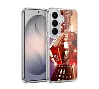 Head Case Designs Routemaster Double-Decker Red Bus London Transport Best Of Places Set 2 Gel Case [Military Grade Protection] Compatible with Samsung Galaxy S26 Plus and Compatible with MagSafe