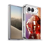 Head Case Designs Routemaster Double-Decker Red Bus London Transport Best Of Places Set 2 Gel Case [Military Grade Protection] Compatible with Apple iPhone Duo and Compatible with MagSafe