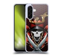 Head Case Designs Samurai Skull Warriors Gel Case [Military Grade Protection] Compatible With Samsung Galaxy A26 5G