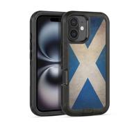 Head Case Designs Scotland Scottish Alba Saltire Football Grunge Country Flags Ultra-Armoured Shockproof Case [Military Grade Protection] Compatible With Apple iPhone 16