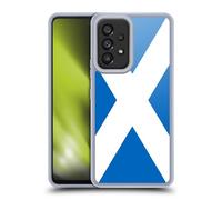 Head Case Designs Scotland Scottish h-Alba Country Flags Gel Case [Military Grade Protection] Compatible With Samsung Galaxy A53 5G (2022)
