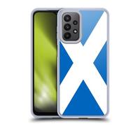 Head Case Designs Scotland Scottish h-Alba Country Flags Gel Case [Military Grade Protection] Compatible With Samsung Galaxy A23 / 5G (2022)