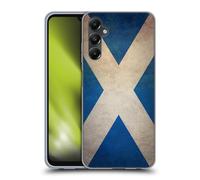 Head Case Designs Scotland Scottish h-Alba Grunge Country Flags Gel Case [Military Grade Protection] Compatible With Samsung Galaxy A05s