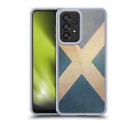 Head Case Designs Scotland Scottish Vintage Flags Set 2 Gel Case [Military Grade Protection] Compatible With Galaxy A33 5G (2022)