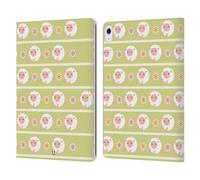 Head Case Designs Sheep Cutie Animal Patterns Leather Wallet Case Compatible With Apple iPad Air 13 2024/2025