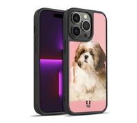 Head Case Designs Shih Tzu Puppy Popular Dog Breeds Gel Armour Case [Military Grade Protection] Compatible With Apple iPhone 14 Pro