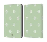 Head Case Designs Simple Print French Country Patterns Leather Wallet Case Compatible With Amazon Kindle 11th Gen 6in 2022