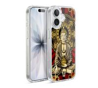 Head Case Designs Sitting Buddha Of Bangkok Buddha Gel Case [Military Grade Protection] Compatible with Apple iPhone 17 and Compatible with MagSafe