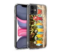Head Case Designs Sitting Macaw Parrot Pairs Iconic Fauna Gel Case [Military Grade Protection] Compatible with Apple iPhone 11 and Compatible with MagSafe
